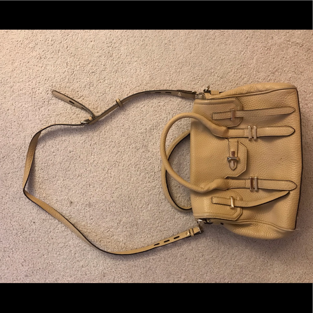 Rebecca Minkoff Beige Crossbody And Satchel Bag